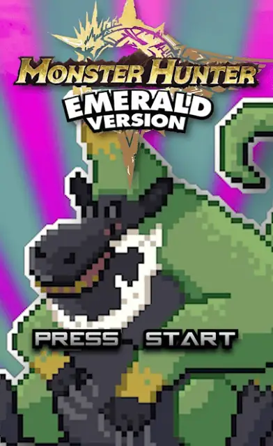 Pokemon Monster Hunter Emerald