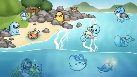 Pokemon Water Blue image 4